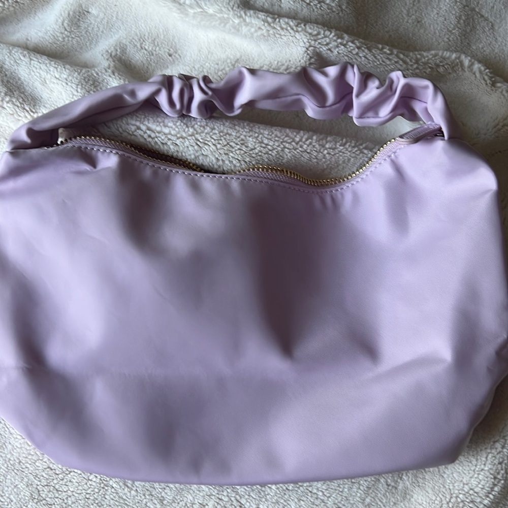Stoney clover lane lilac scrunch handle bag